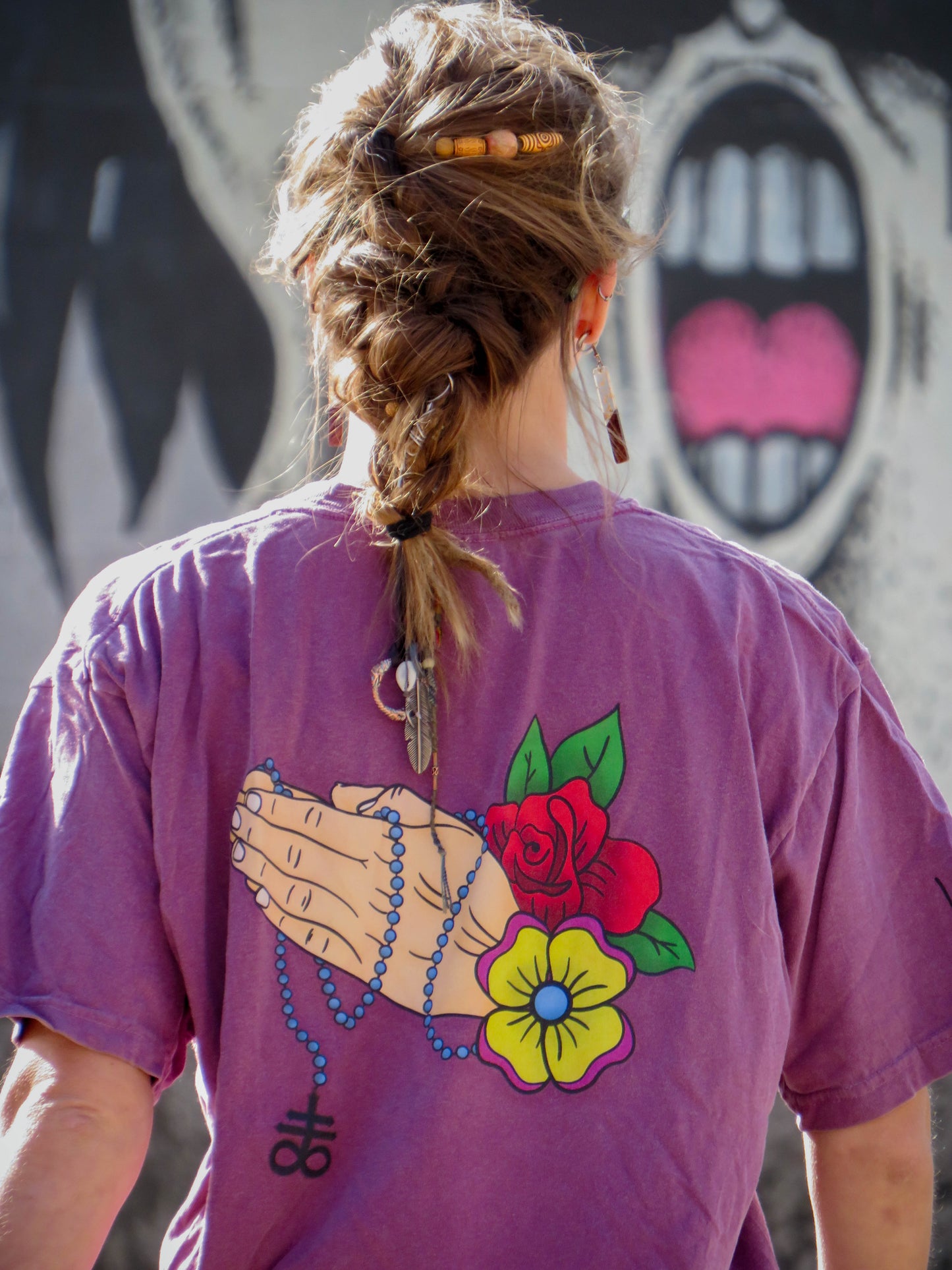 "Hail" -  heavyweight t-shirt