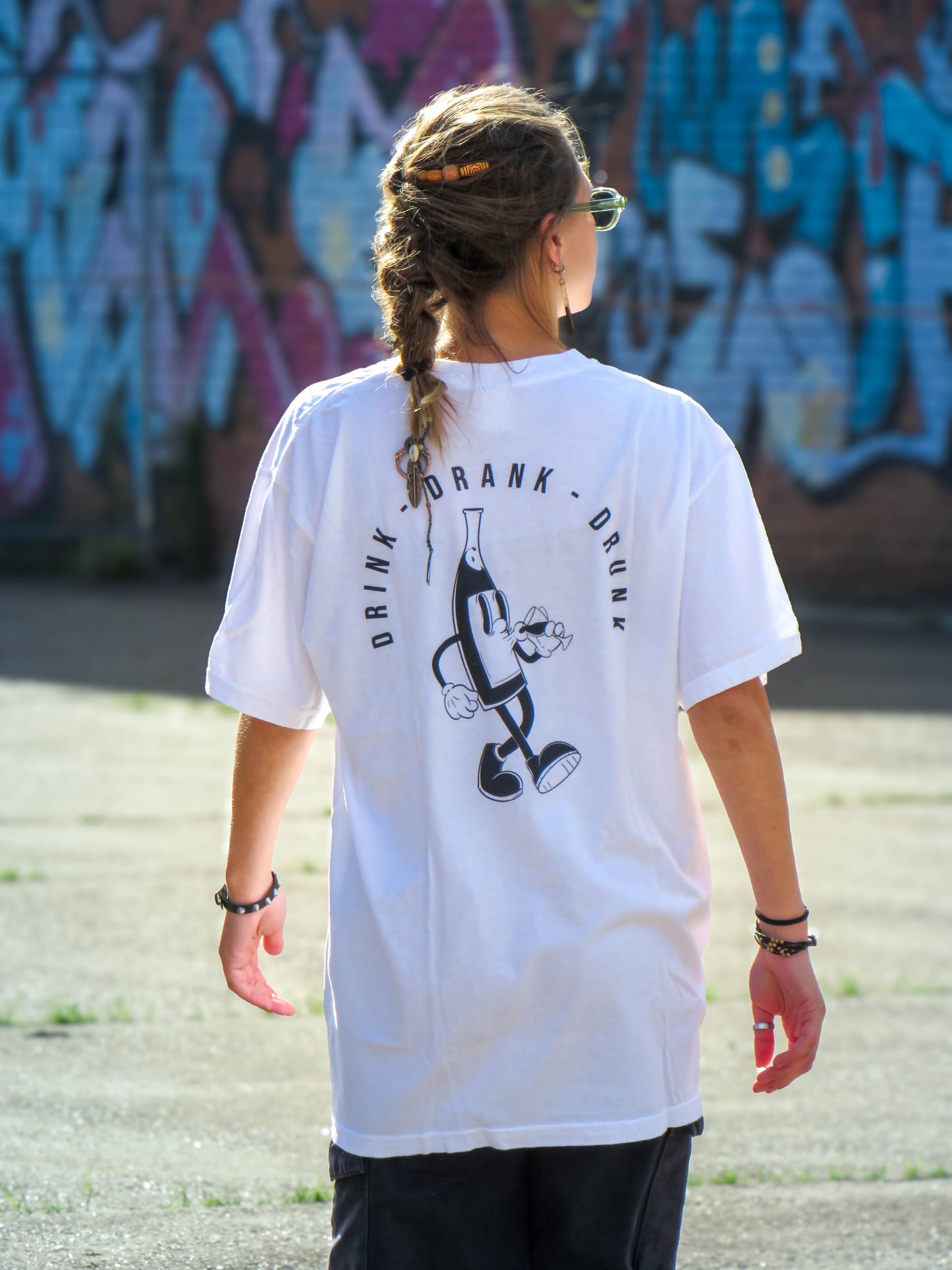 "Drink-Drank-Drunk" - Unisex t-shirt