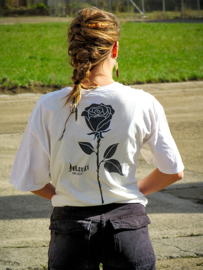 "Rose" - heavyweight t-shirt