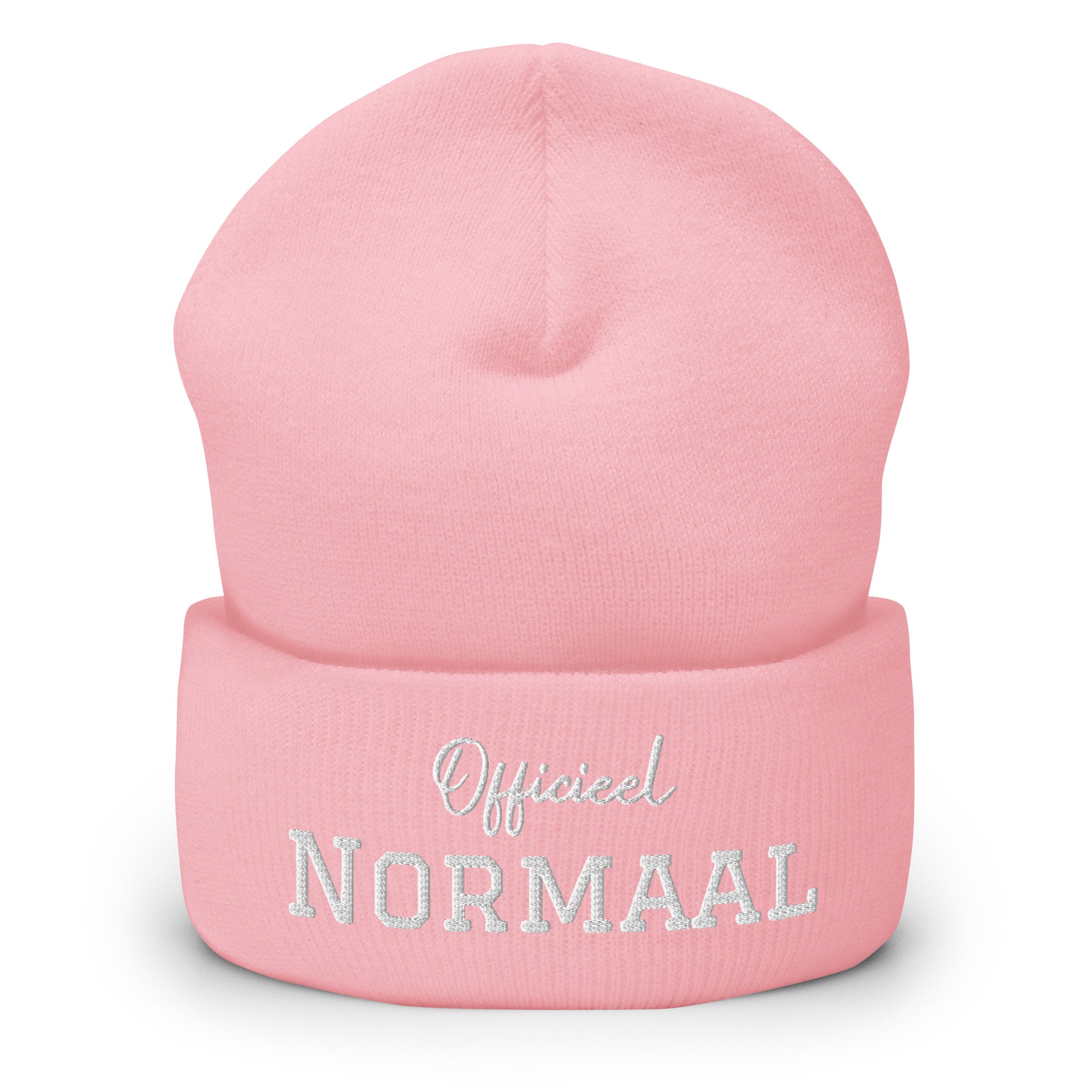 margi colorful beanie cosy and warm funny officieel normaal pink