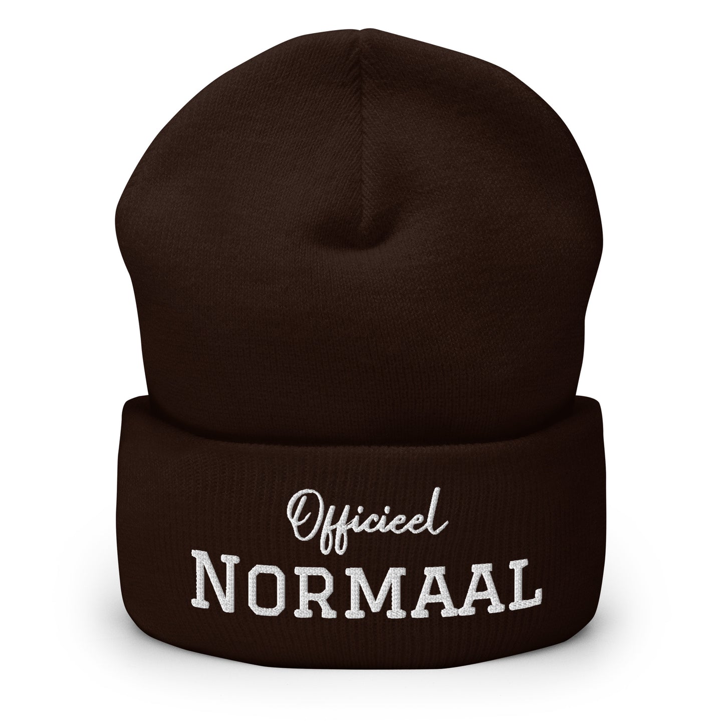 margi colorful beanie cosy and warm funny officieel normaal brown