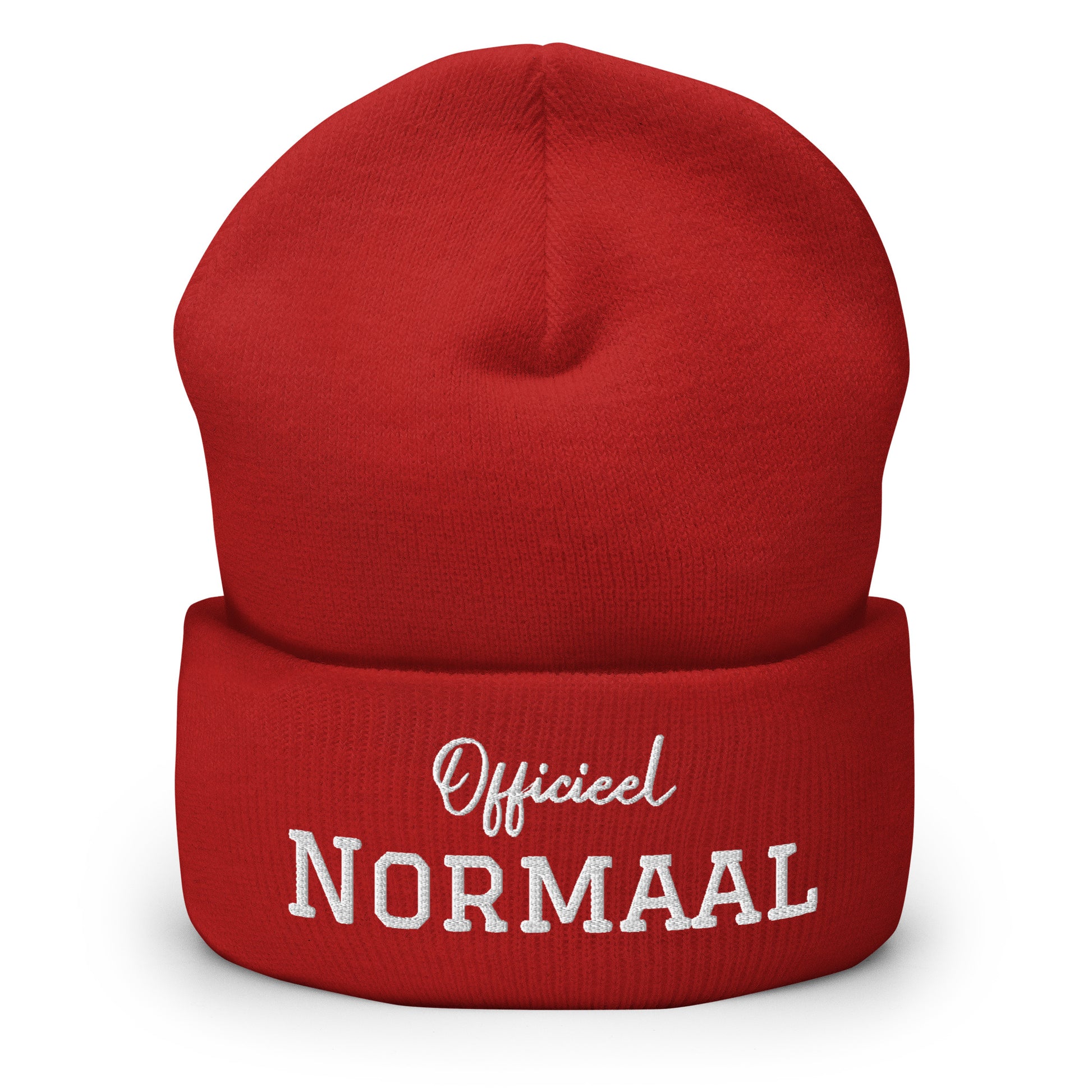 margi colorful beanie cosy and warm funny officieel normaal red