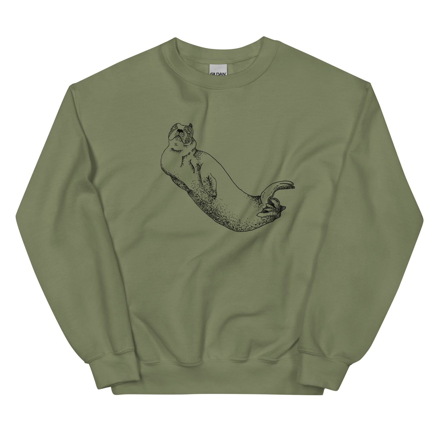 Margi logo sweatshirt stitchvis weird drawing original design hand drawn illustration 