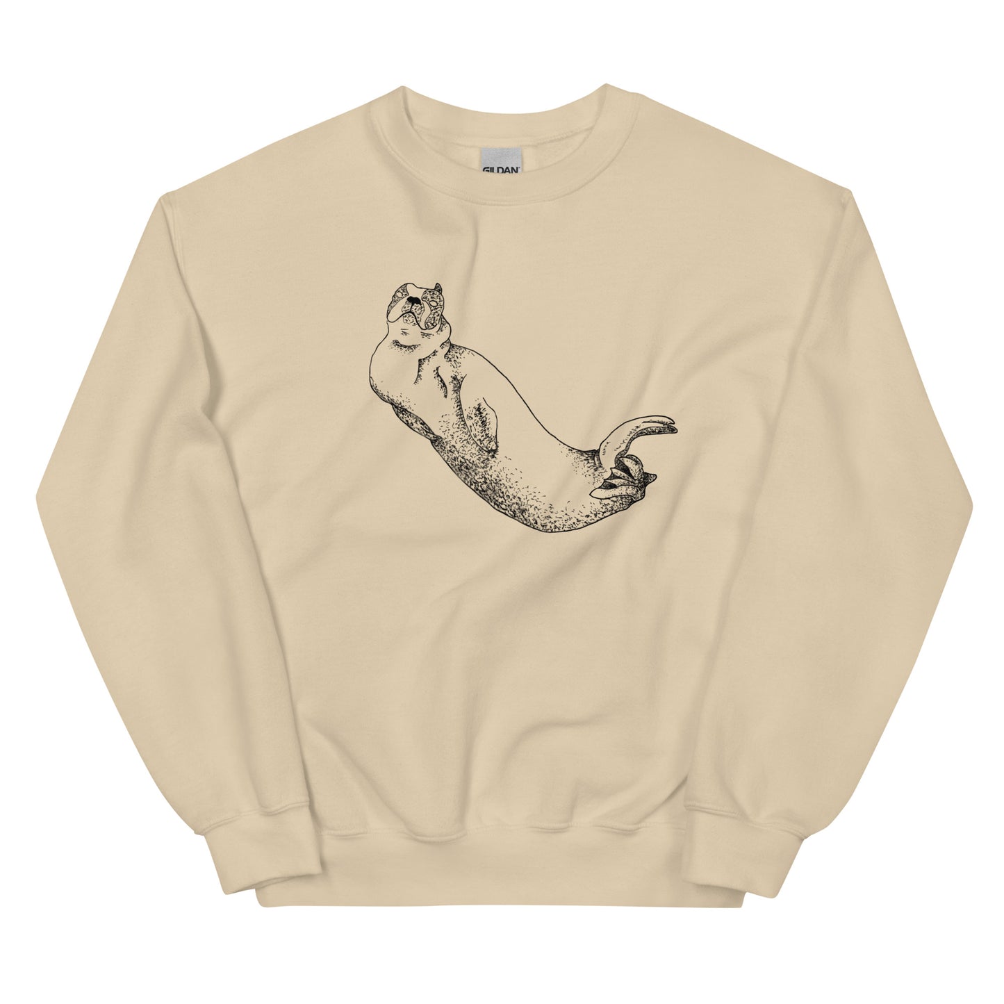 Margi logo sweatshirt stitchvis weird drawing original design hand drawn illustration 