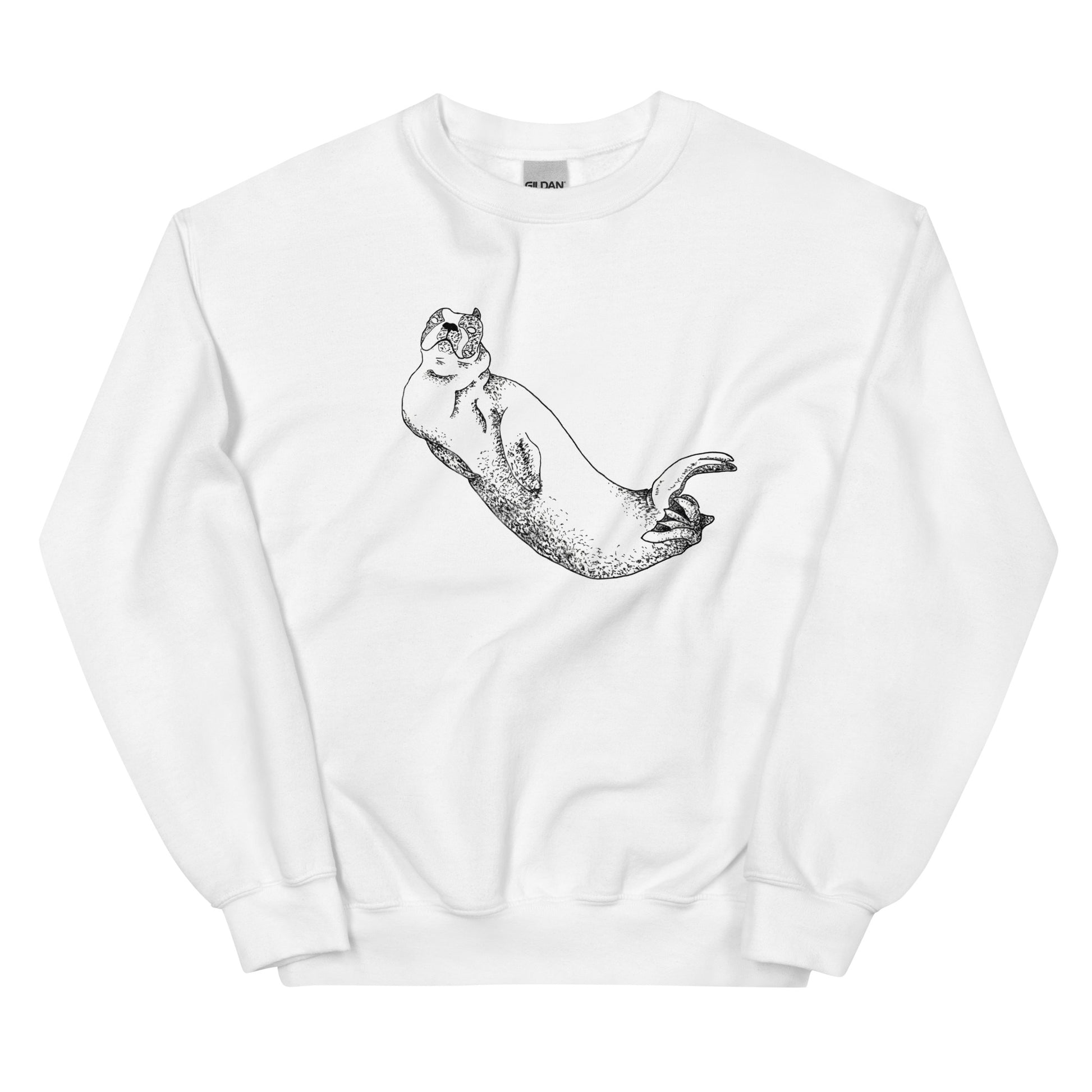 Margi logo sweatshirt stitchvis weird drawing original design hand drawn illustration 