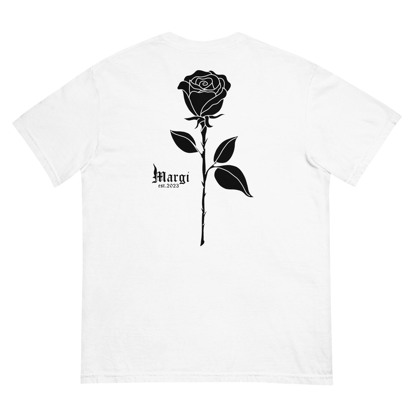 "Rose" - Heavyweight t-shirt