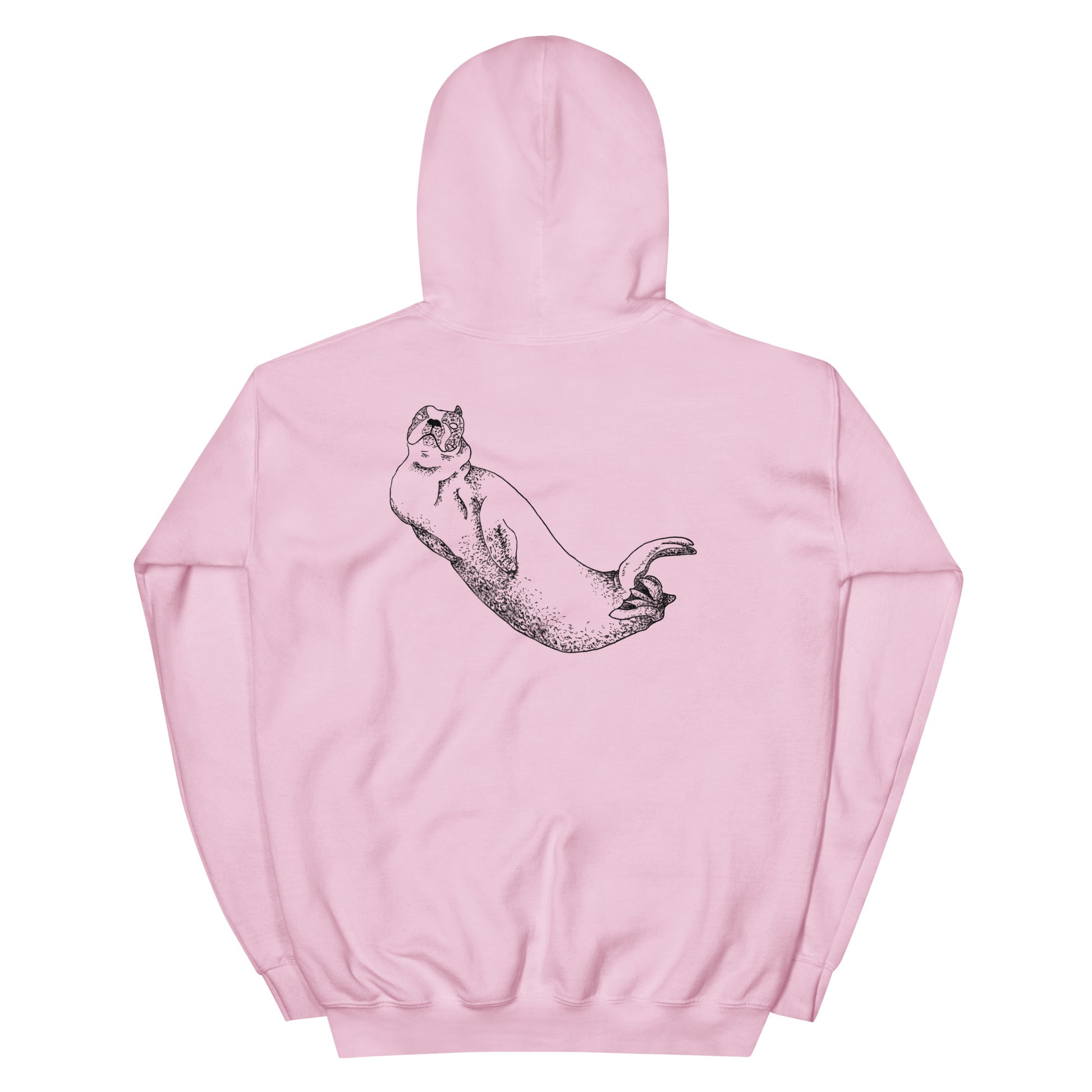 Margi logo hoodie stitchvis weird drawing original design hand drawn illustration 