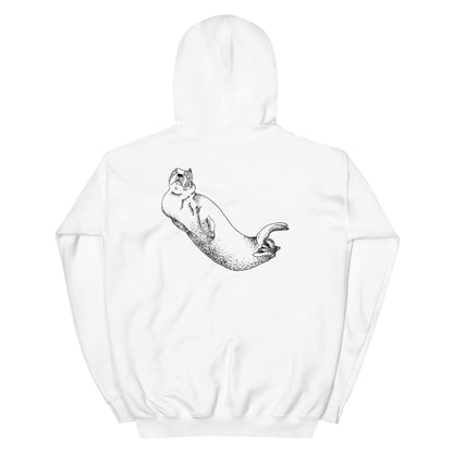 Margi logo hoodie stitchvis weird drawing original design hand drawn illustration 