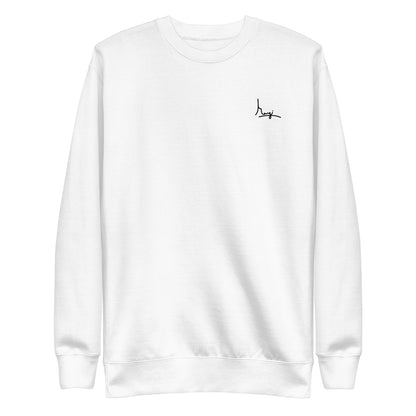 Margi design unique handdrawn original premium sweatshirt reapers front white