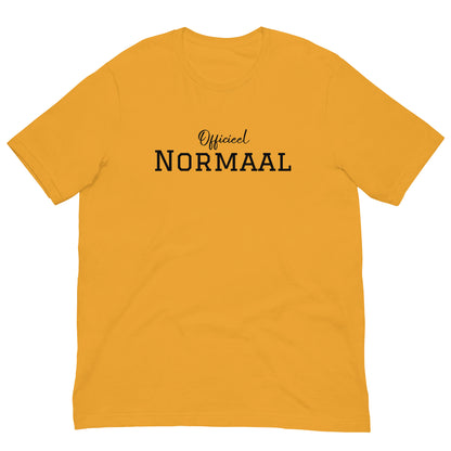 Margi officieel normaal funny T-shirt Original joke colorful  Mustard front