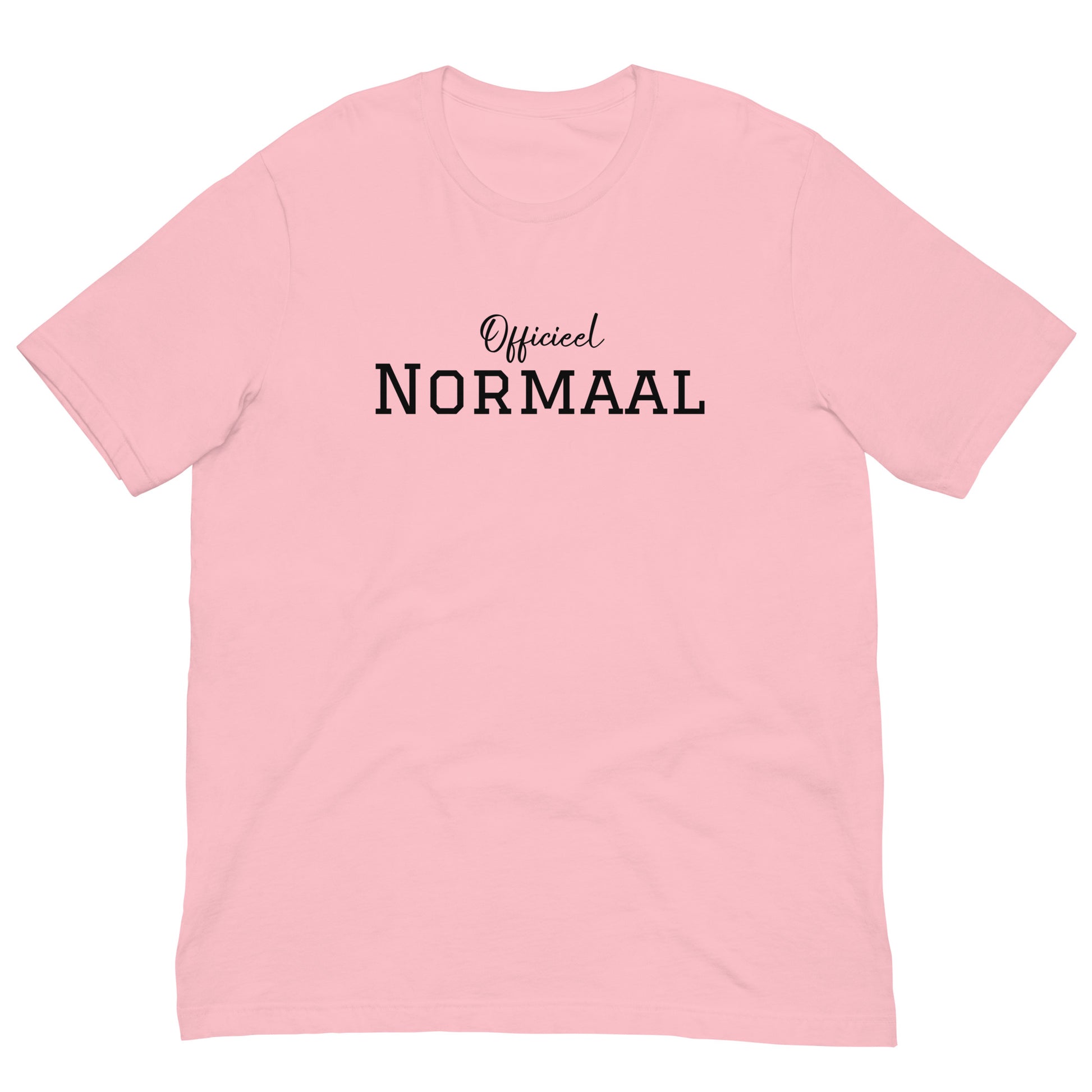 Margi officieel normaal funny T-shirt Original joke colorful  pink front