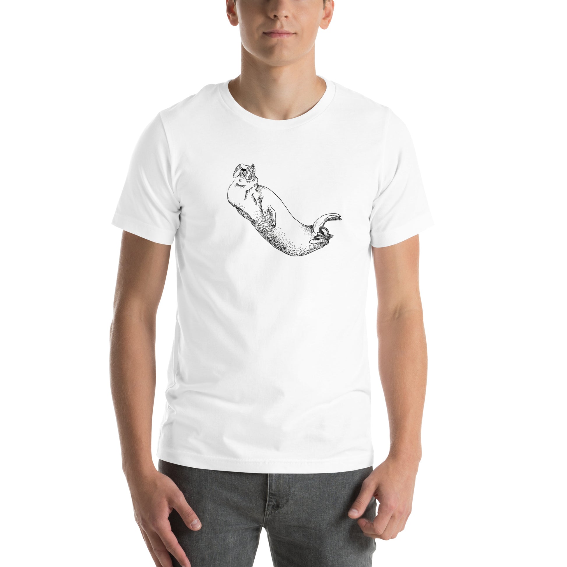 Margi logo t-shirt stitchvis weird drawing original design hand drawn illustration 